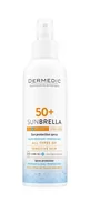 Balsamy i kremy do opalania - Biogened Dermedic Sunbrella mleczko ochronne w sprayu spf 50+ 150 ml - miniaturka - grafika 1