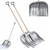 Łopaty i widły - KADAX Łopata Do Śniegu Szufla Duża Odśnieżania Drewniany Trzon Łopaty - miniaturka - grafika 1