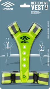 Kamizelka odblaskowa do biegania rower LED UMBRO - Tenis ziemny - miniaturka - grafika 2