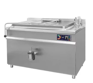 Resto Quality Kocioł warzelny elektryczny z grzaniem pośrednim automatyczne napełnianie 36 kW 400V 300 l 1350x900x900 mm RQLF-301E - Piece, kotły  i płyty grzejne gastronomiczne - miniaturka - grafika 1