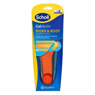 SCHOLL GelActiv Work & boot Wkładki do butów męskie L, 1para - Akcesoria obuwnicze - miniaturka - grafika 1