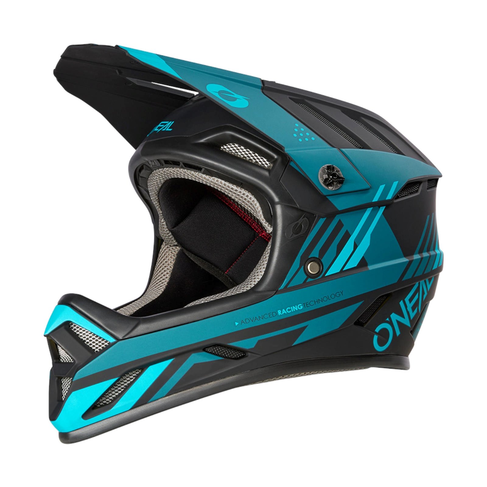 O'NEAL Kask rowerowy Fullface Backflip Strike Black/Teal XS (53/54 cm)
