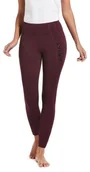 Bryczesy - Ariat Legginsy jeździeckie damskie ATTAIN - winetasting - miniaturka - grafika 1