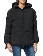 Kurtki damskie - BOSS C_patinara damska kurtka puchowa, czarny (Black1), 32 - miniaturka - grafika 1