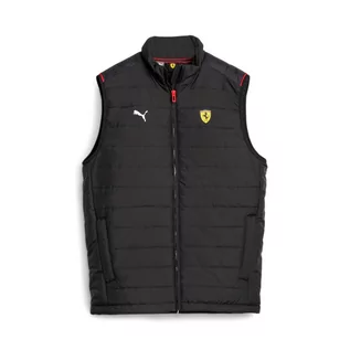 Kamizelki męskie - Bezrękawnik męski Puma FERRARI RACE PADDED czarny 62093901 - grafika 1