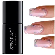 Lakiery hybrydowe - Semilac 582 Natural Rose Lakier Hybrydowy do paznokci 7ml - miniaturka - grafika 1