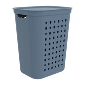 Kosze na bieliznę - Kosz na pranie Jona Rotho, 55 L, niebieski - miniaturka - grafika 1