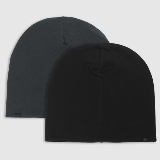 Czapka Dziecięca 4F Zimowa Beanie Dwustronna Szara 4FJWSS25ACAPU505 onesize