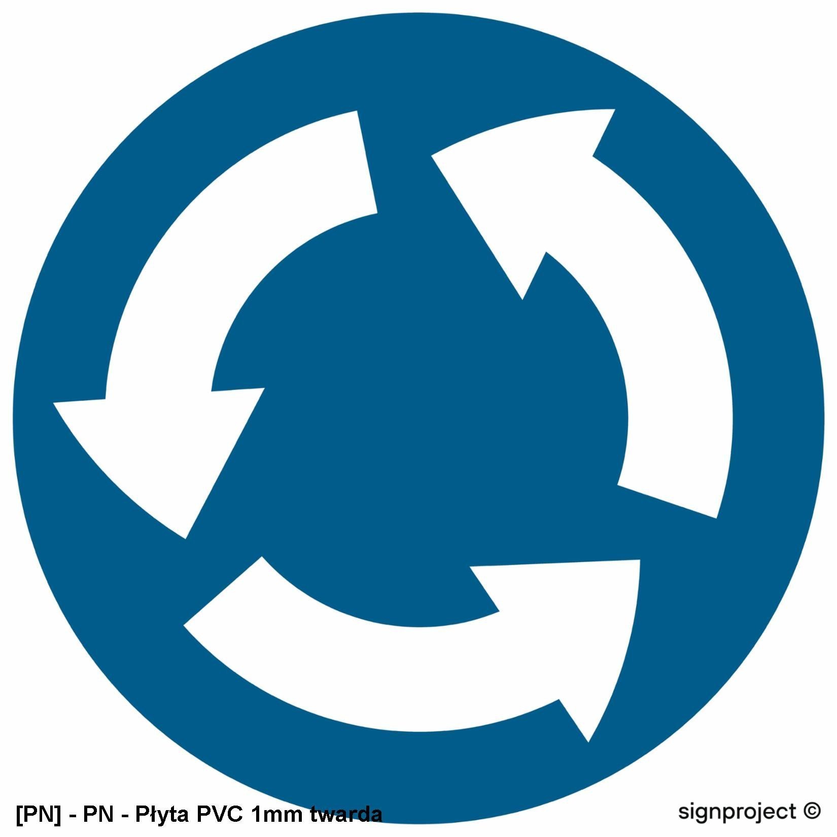 SIGNPROJECT SA018 - Ruch okrężny 300x300