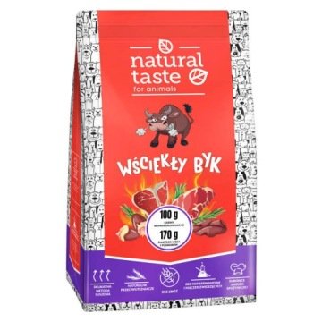 Natural Taste Karma suszona dla psa Wściekły Byk 5 kg
