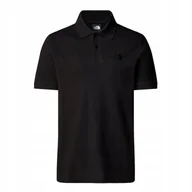 Koszulki męskie - THE NORTH FACE KOSZULKA POLO ESSENTIAL REGULAR NF0A8C1PJK3 r L - miniaturka - grafika 1
