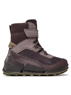 ECCO Kozaki Biom K2 71121260822 Fioletowy - Buty dla dziewczynek - miniaturka - grafika 1