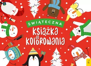 Świąteczna książka do kolorowania - Książki edukacyjne - miniaturka - grafika 1