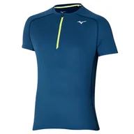 Koszulki męskie - Koszulka męska Mizuno  Trail DryAeroFlow Tee Gibraltar Sea S - miniaturka - grafika 1