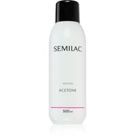 Kremy i maski do rąk - Semilac Aceton Kosmetyczny Semilac 500ml 5901867970015 - miniaturka - grafika 1