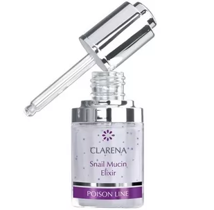 Clarena Snail Mucin Elixir Ze Śluzem Ślimaka - Serum do twarzy - miniaturka - grafika 1