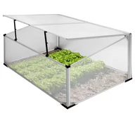 Szklarnie ogrodowe - Szklarnia ogrodowa poliwęglan aluminiowa roślina warzywo pomidor kwiaty 100x60x40 cm - miniaturka - grafika 1
