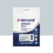 Farby wewnętrzne - Dekoral Tester  farby Effect 3w1 Szary idealny 40 ml - miniaturka - grafika 1