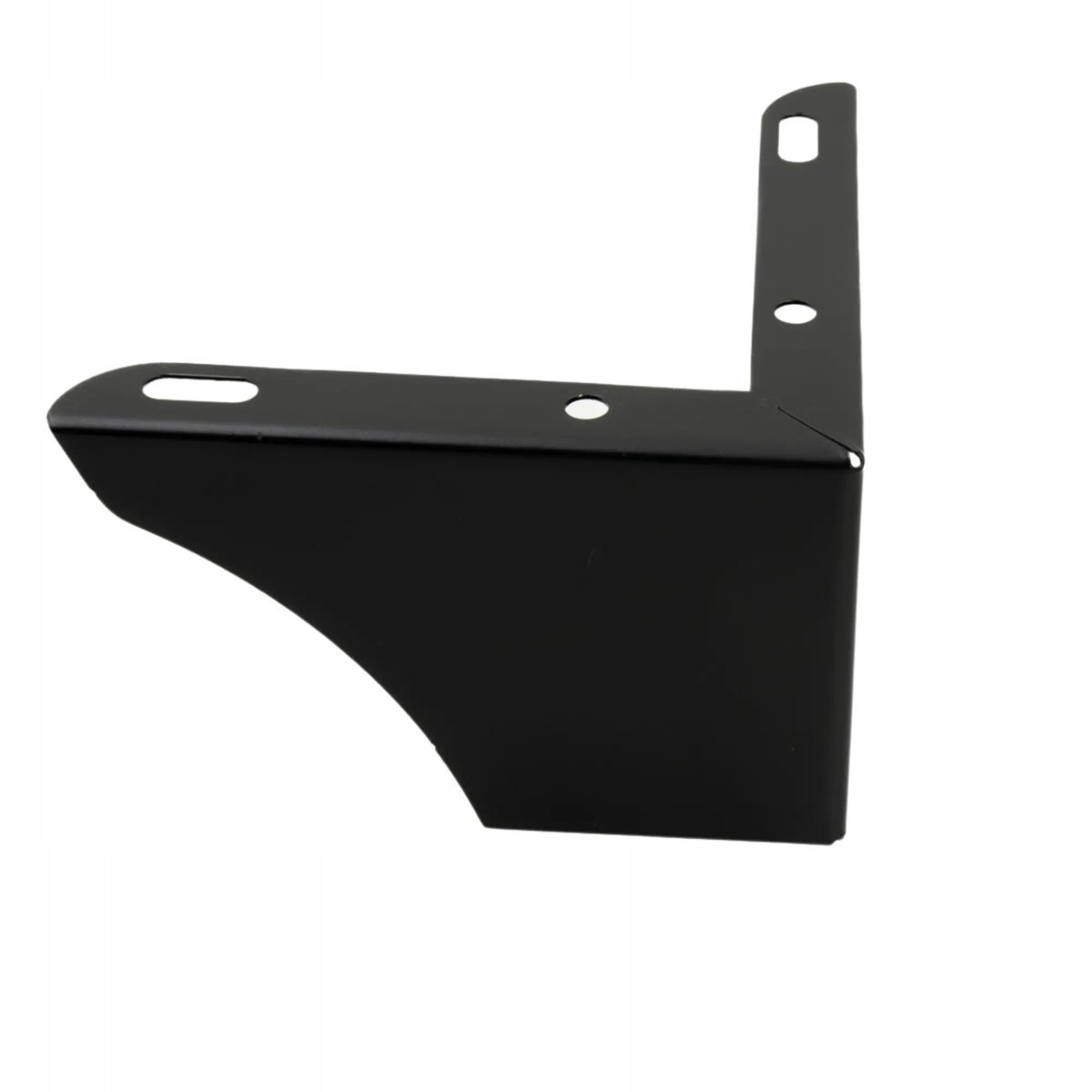 Noga meblowa narożna nóżka stopka czarny mat wysokość 7,5 cm