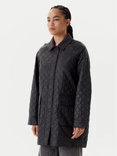 Tommy Hilfiger Kurtka przejściowa WW0WW46448 Czarny Regular Fit - Kurtki damskie - miniaturka - grafika 1