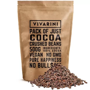 Vivarini – Kakao (ziarno kruszone) 0,5 kg - Przyprawy i zioła sypkie - miniaturka - grafika 1