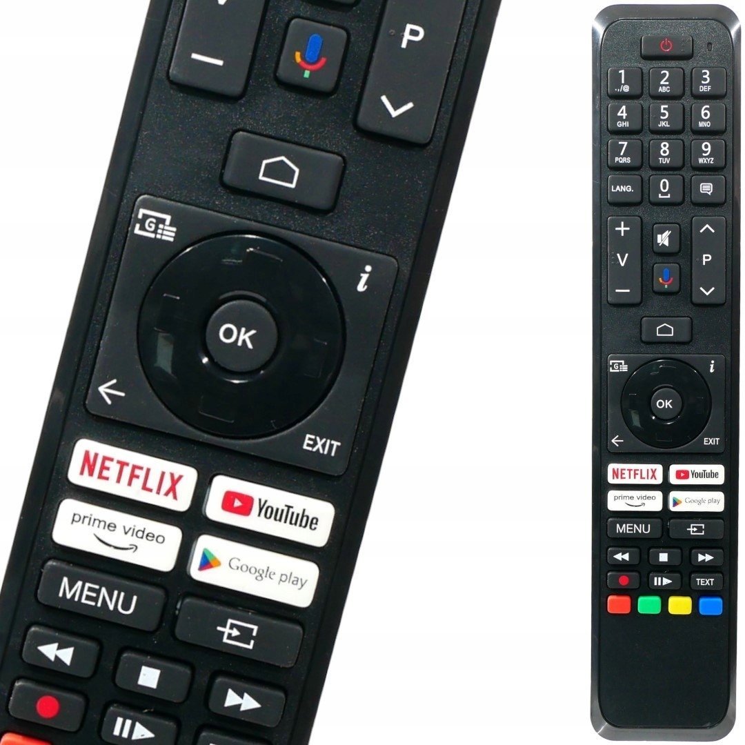 Lamex LXP43160 Toshiba / VESTEL RC43160N CT-8563 TV Remote control Netflix / YouTube