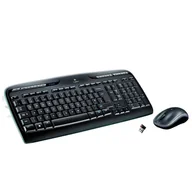 Klawiatury - Logitech Wireless Combo MK330 klawiatura USB QWERTY Hiszpański Czarny, Szary - miniaturka - grafika 1