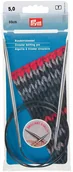 Pasmanteria - PRYM PRYM Circular Knitting Needles Brass 80cm / 5mm Silver - miniaturka - grafika 1