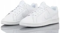 Sneakersy damskie - Buty Damskie Skórzane Białe Nike Court Royale Casual Sneakersy R-37,5 - miniaturka - grafika 1