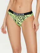 Stroje kąpielowe - Calvin Klein Swimwear Dół od bikini KW0KW02337 Zielony - miniaturka - grafika 1