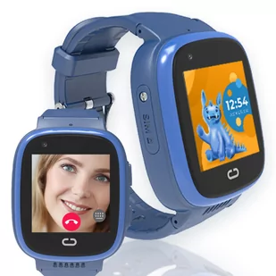 Locon Watch Video GJD.13 granatowy - Smartwatch - miniaturka - grafika 1