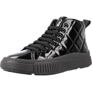 Geox J Laquinny Girl B, Trampki Dziewczyny, czarny, 37 EU - Moda i Uroda OUTLET - miniaturka - grafika 1