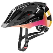 Kaski rowerowe - UVEX Quatro Helmet, future black 56-61cm 2021 Kaski MTB S4107752917 - miniaturka - grafika 1