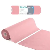 Kosmetyczne akcesoria jednorazowe - Podkład higieniczny na rolce 50cm x 50cm różowy 36g MedixPro 100szt - miniaturka - grafika 1