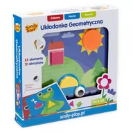 Układanki dla dzieci - Smily Play Ukladanka Geometryczna - miniaturka - grafika 1