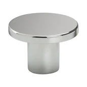 Klamki - Gałka meblowa Como Srebrna Chrom polerowany - miniaturka - grafika 1