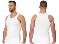 Koszulki męskie - BRUBECK BEZSZWOWA PODKOSZULKA TANK CLASSIC r M - miniaturka - grafika 1