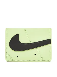 Nike Etui na karty kredytowe Air Force 1 Card Wallet NI-N.100.9738 Zielony - Etui na dokumenty i karty - miniaturka - grafika 1