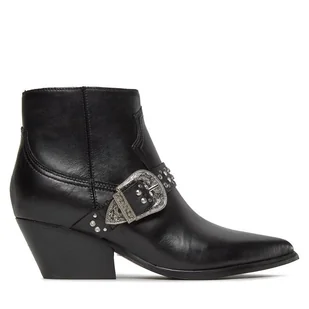 Botki Guess Hermine FL7HRM LEA10 Czarny - Botki damskie - miniaturka - grafika 1