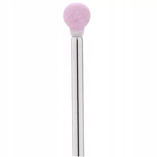 slay Różowy Frez Kulka 5mm Do Skórek piaskowy 5 mm - Frezarki do paznokci - miniaturka - grafika 1