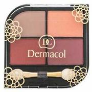 Cienie do powiek - Dermacol Quattro Eyeshadow N. 08 paleta cieni do powiek 8 g - miniaturka - grafika 1