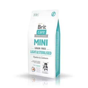 Brit Care Mini Light Sterilise 0,4 kg - Sucha karma dla psów - miniaturka - grafika 2