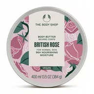 Balsamy i kremy do ciała - The Body Shop, Masło Do Ciała, British Rose, 400ml - miniaturka - grafika 1