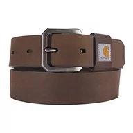 Paski - Carhartt Męski pasek skórzany Legacy, Skóra siodłowa (brązowa) - miniaturka - grafika 1