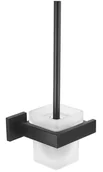 Akcesoria do wc - Mexen Vox szczotka toaletowa, czarna - 707050-70 - miniaturka - grafika 1