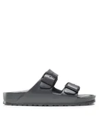 Klapki i japonki damskie - Birkenstock Klapki Arizona EVA 1001498 Szary - miniaturka - grafika 1