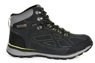 Buty męskie trekkingowe Regatta Samaris Suede wodoodporne szare r. 41 - Buty trekkingowe męskie - miniaturka - grafika 1