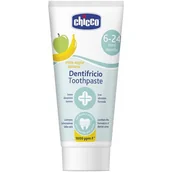 Pasty do zębów - Chicco Pasta Do Zębów O Smaku Jabłkowo Bananowym 50 Ml Z Fluorem - miniaturka - grafika 1