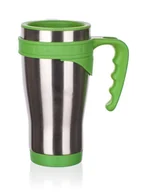 Kubki termiczne - Kubek Podróżny 430Ml Akcent Green - miniaturka - grafika 1