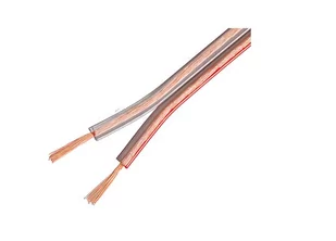 CABLETECH KAB0357 Kabel głośnikowy CCA 2x1.00mm 1m - Kable - miniaturka - grafika 2